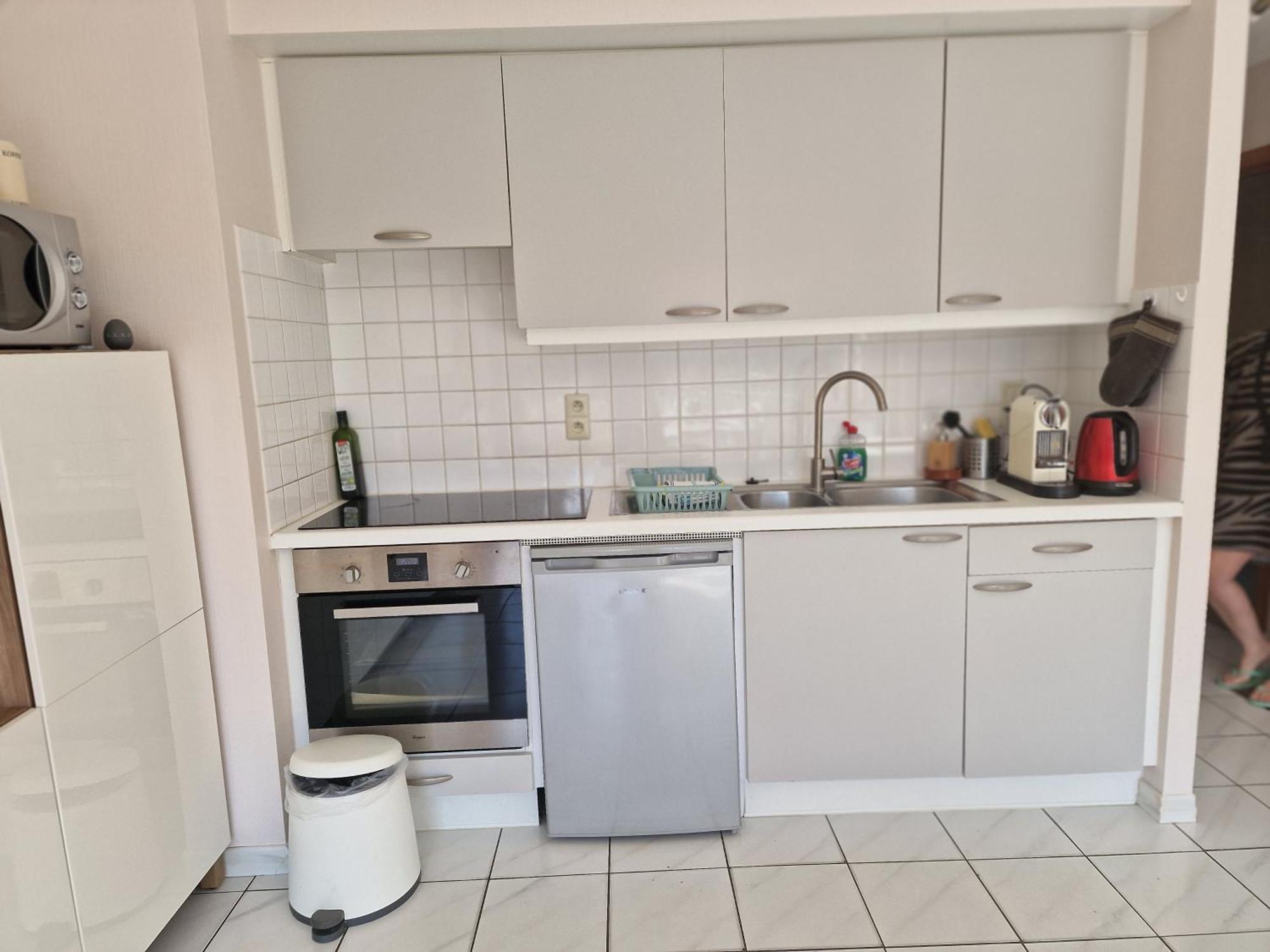 4-Persoons Appartement Met Een Mooi Uitzicht De Panne Cameră foto